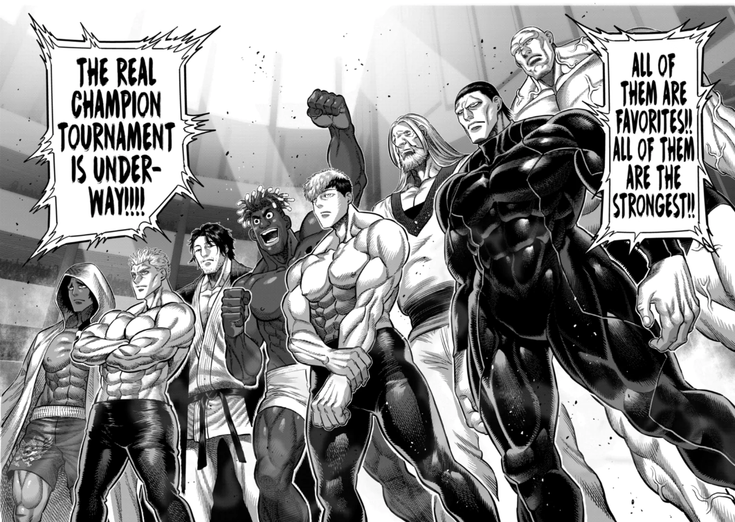 Big tournament is about to happen in Kengan Omega chapter 259