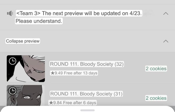 Fight Class 3 Chapter 111 Part 33 is postponed to 23 April 2024